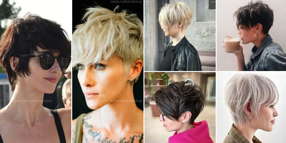 Top Layered Pixie Haircuts