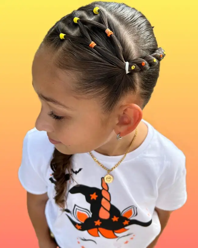 Knotted Braids Finished with Beads