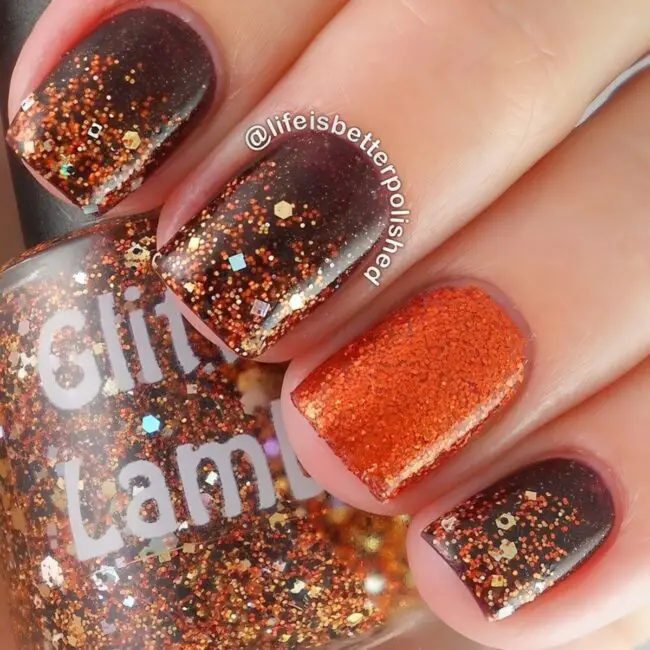 Autumn's Shimmering Nail Colors
