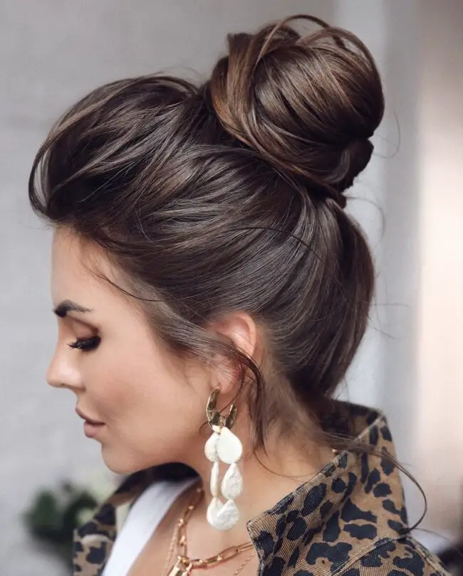 Modern Chignon with a Timeless Twist