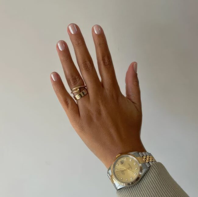 Glazed Donut Nails