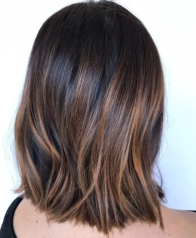 Sun-Kissed Chocolate Balayage
