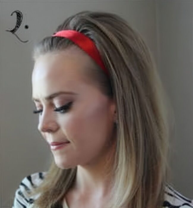 Bright Ribbon for Effortless Hairstyle Flair