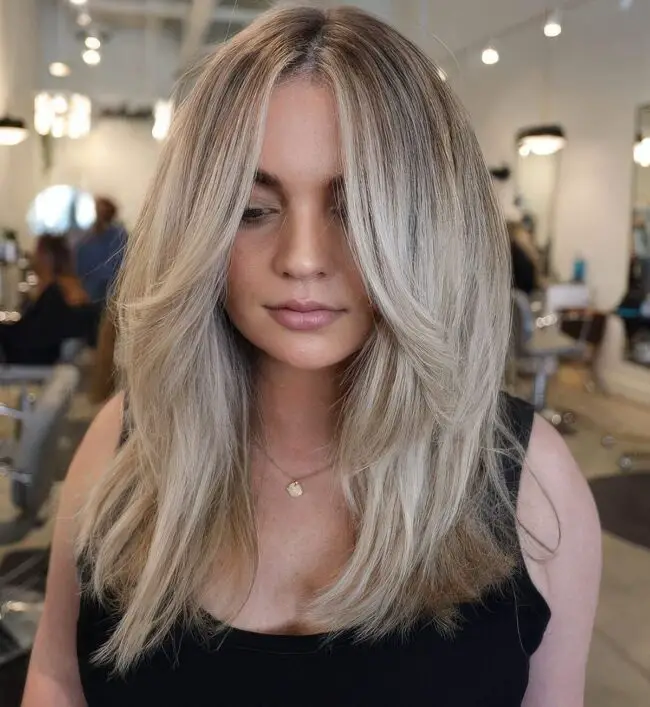 Brilliant Long Hair with Warm Highlights