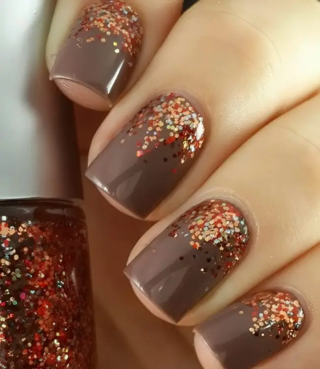 Autumn's Cozy Nail Glow