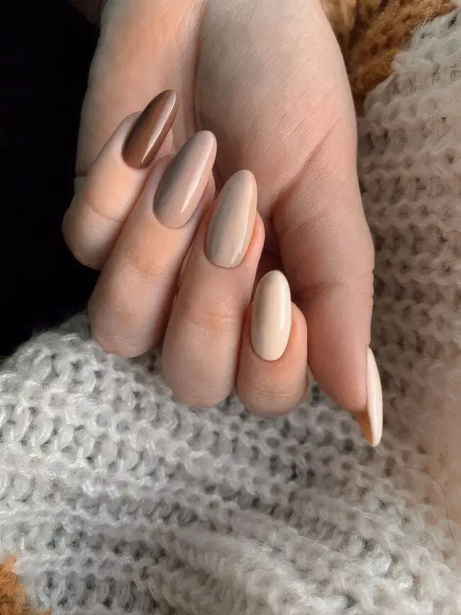 Cozy Nail Color Palette