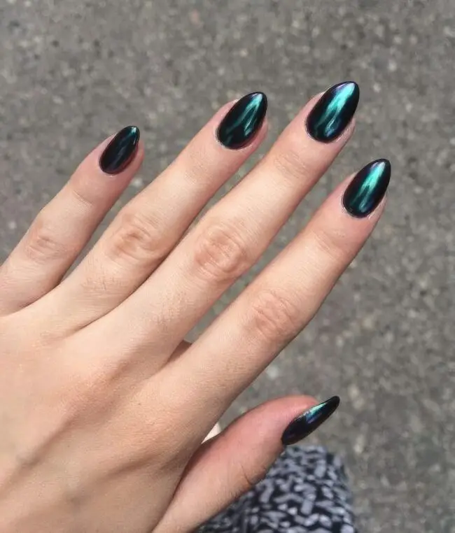 Glistening Gemstone Nail Art