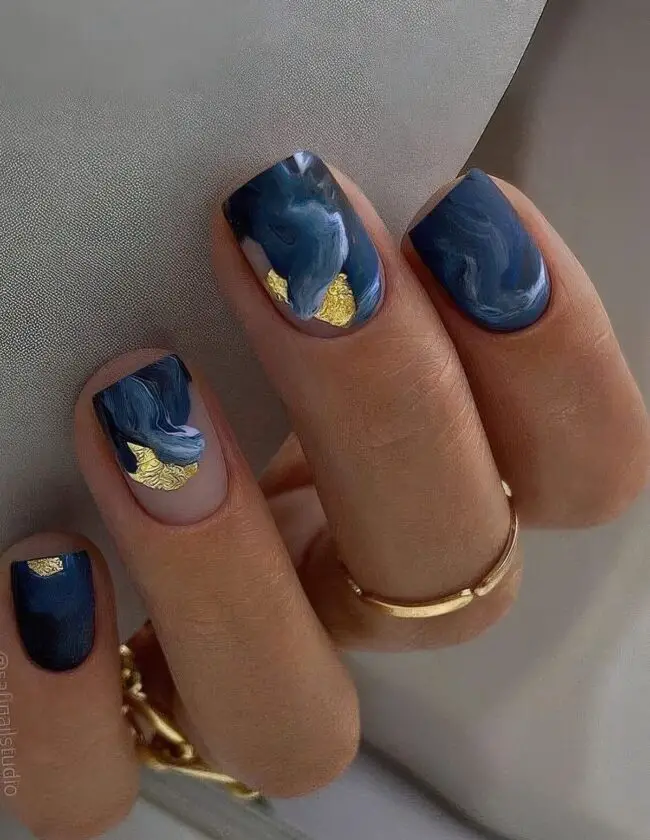 Mesmerizing Ocean Nail Art