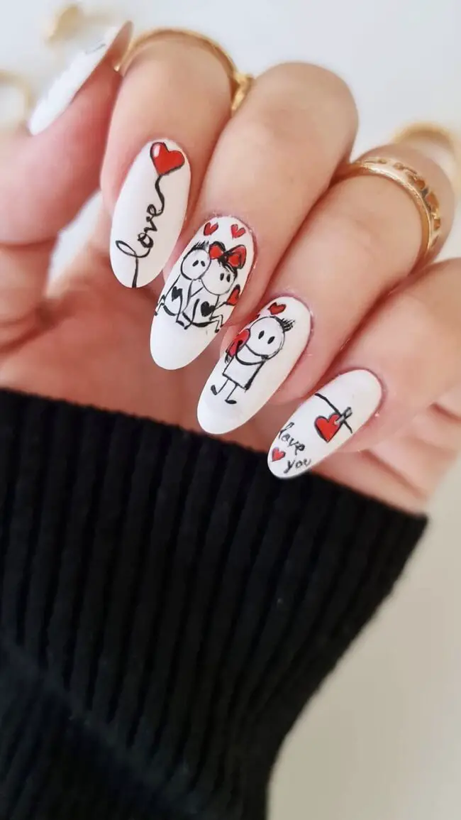 Transparent Base with Whimsical Heart Accents