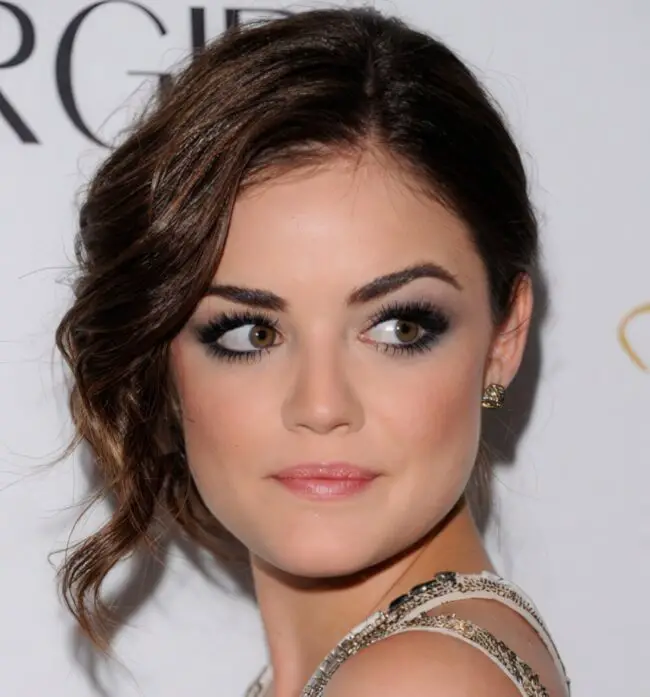 Charcoal Smoky Eyes with Nude Lips