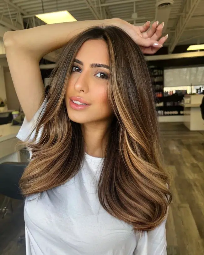 Long Layers with Soft, Subtle Highlights