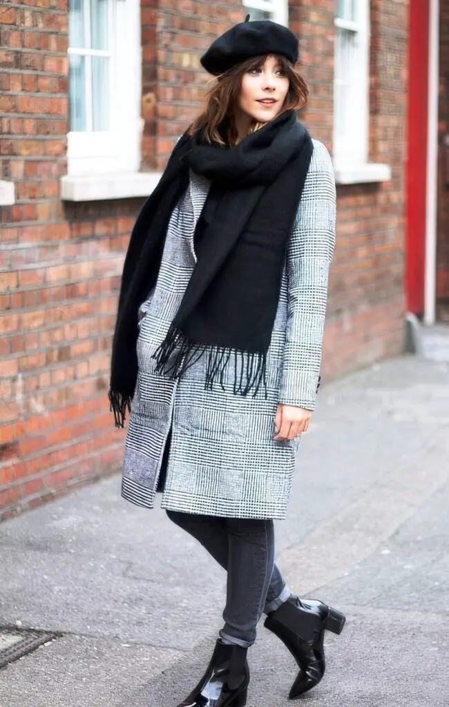 Footwear That Complements Oversized Coats