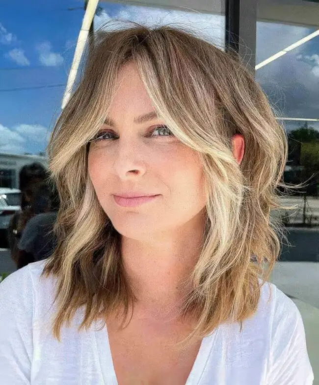 Modern Wavy Lob Inspiration