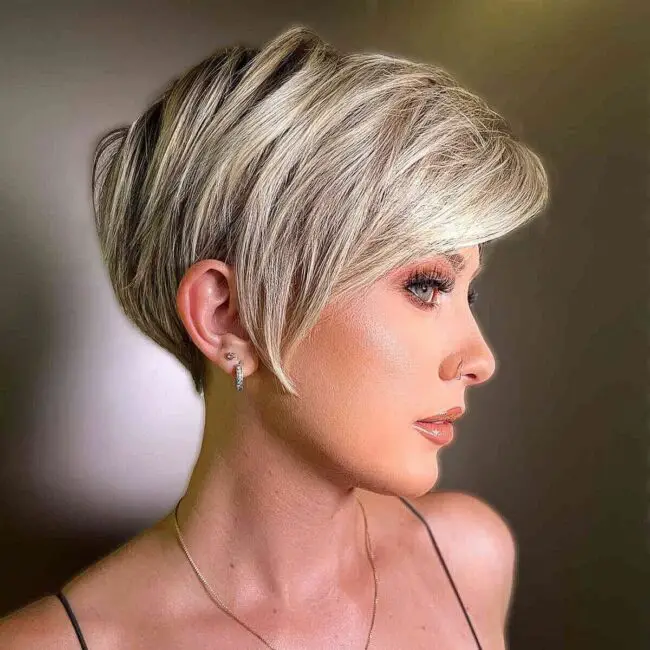 Chic Layered Pixie