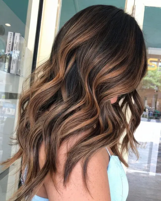 Radiant Caramel Balayage Blend