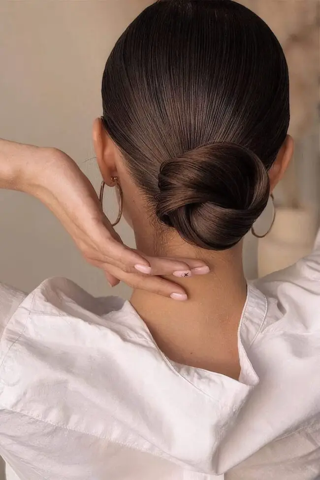 Elegant Low Buns
