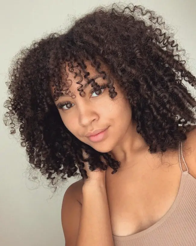 Full and Voluminous Curly Fro