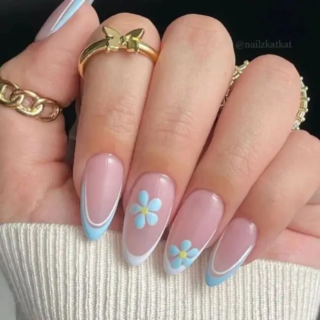 Simple Serenity in Sky Blue