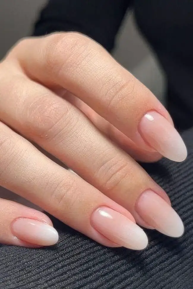 Dreamy Pink Nail Fade