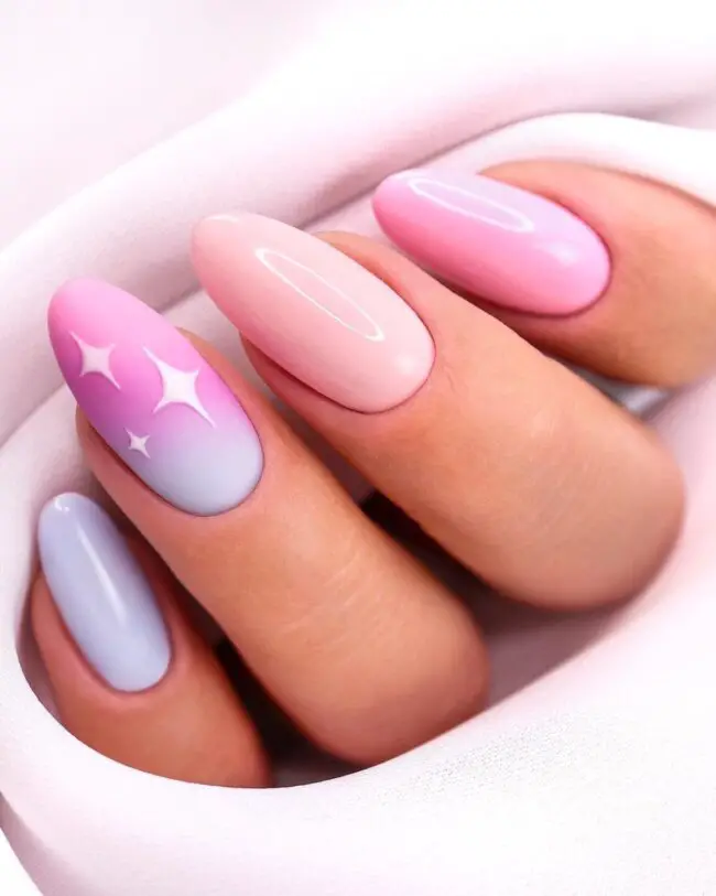 Starry Pastels in the Sky
