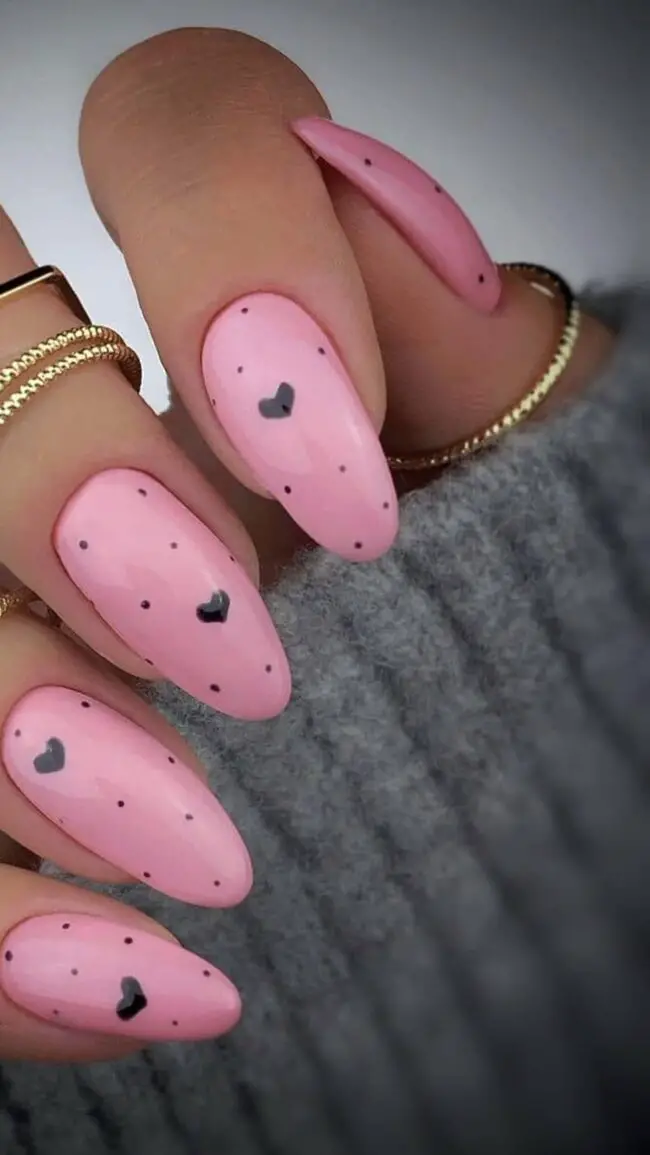 Quiet Love Whispers in Nail Art