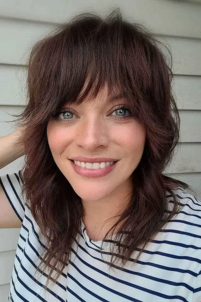 Playful Wolfcut Styles