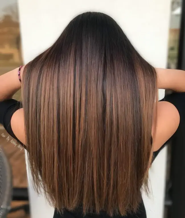 Warm Chocolate Balayage
