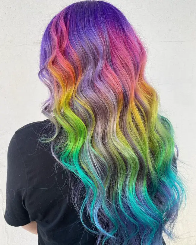 Radiant Ribbons with a Blend of Colors