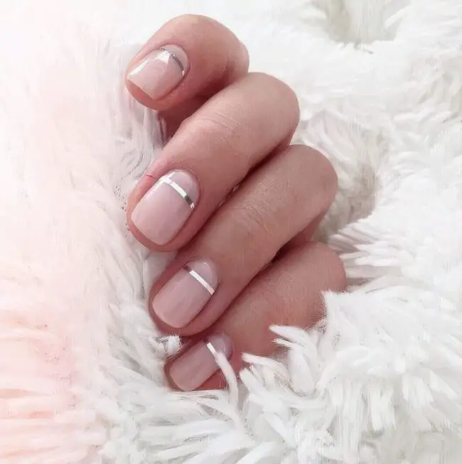 Subtle Silver Nail Magic