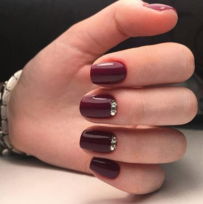 Burgundy Glamour Unveiled