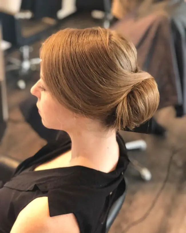 Classic Chignon with a Modern Twist
