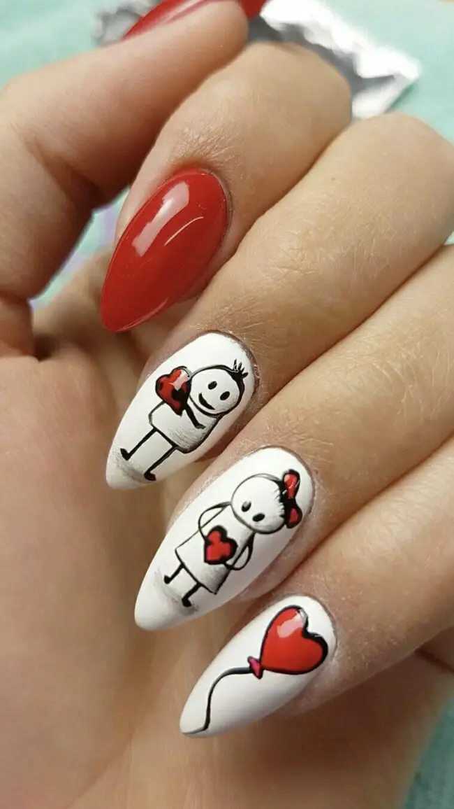 Cupid’s Canvas Nail Art Inspiration