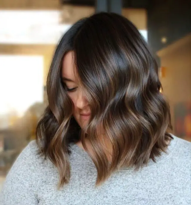 Honeyed Brunette Flowing