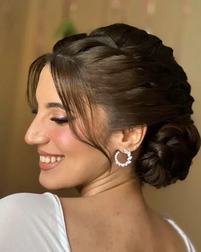 Intricate Braided Updo Design