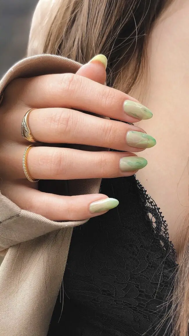 Tranquil Green Gradients