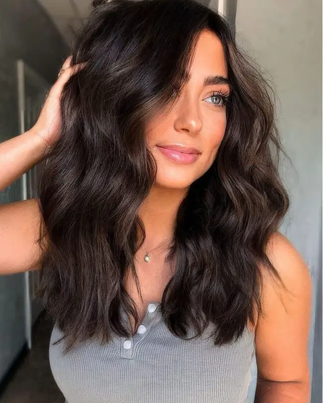 Radiant Chocolate Tresses