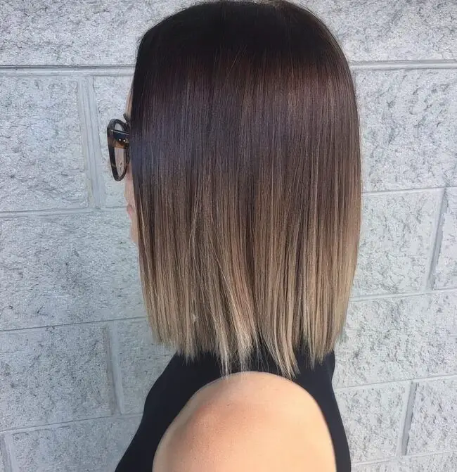 Radiant Ombre Bob Transformation