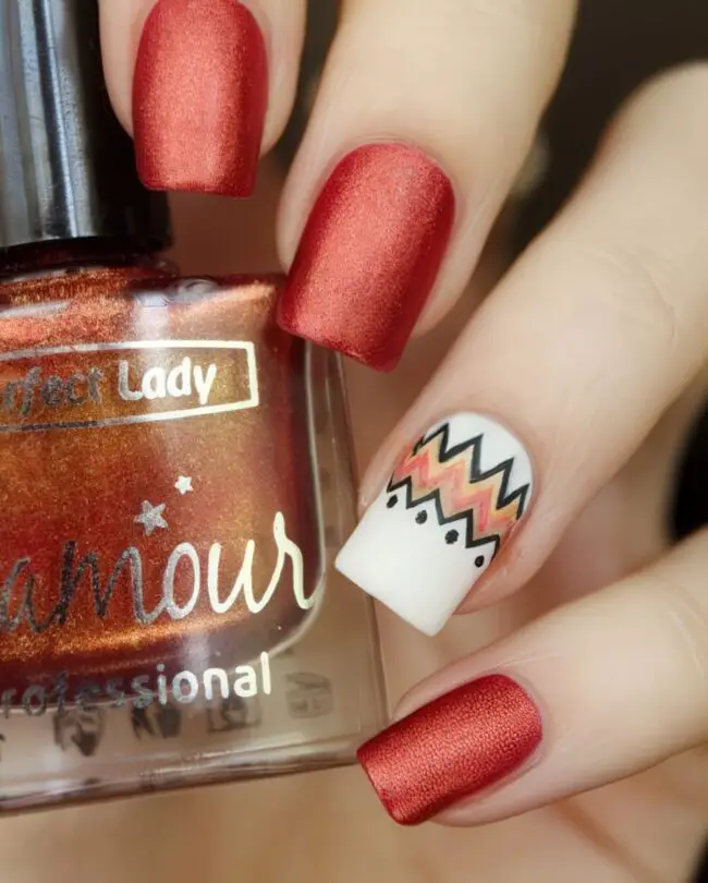 Artistic Fall Nails