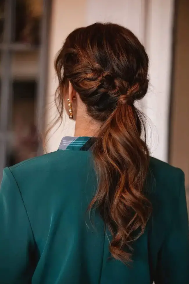 Fresh Twist on Ponytails