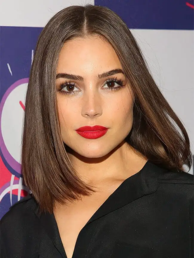 Chic Bob with Bold Flair