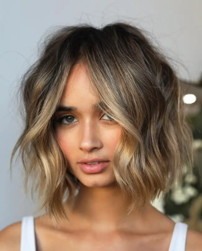 Sunset-Infused Strands