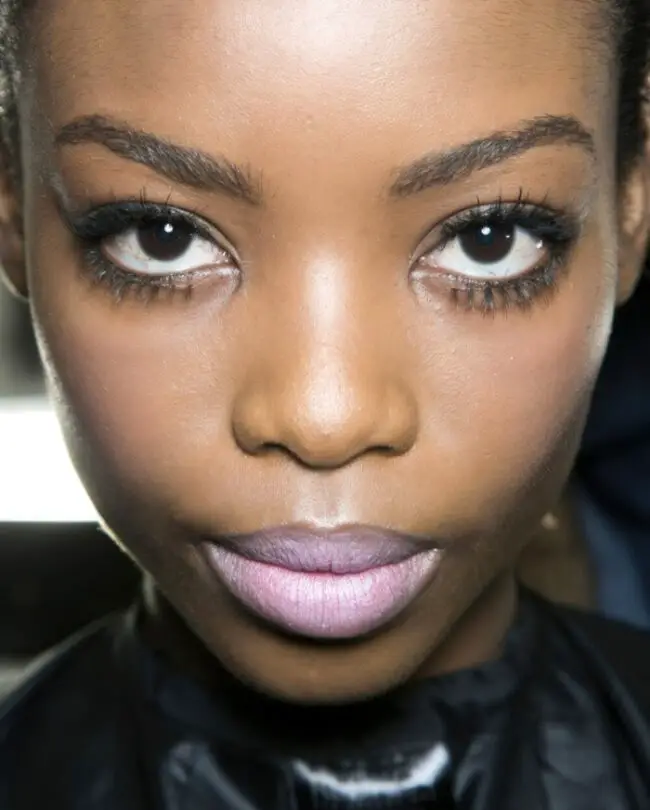 Lavender Lip Color with Radiant Skin