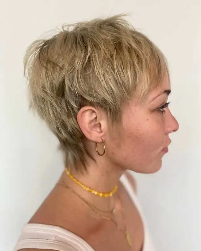 Textured Pixie Hairstyle