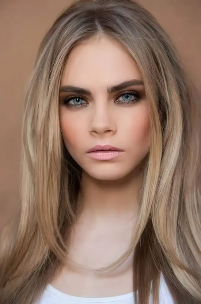 Smoky Eyes with Radiant Skin Contrast