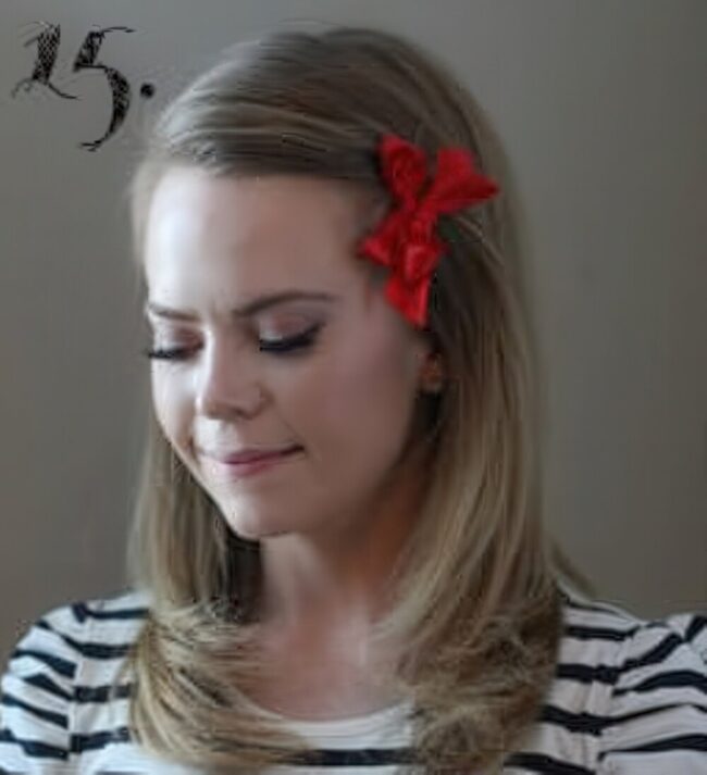 Vibrant Ribbons Elevate Half-Up Hairstyles