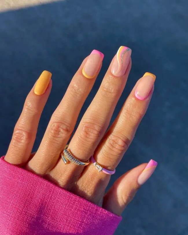 Sunrise Tones with Elegant Accents