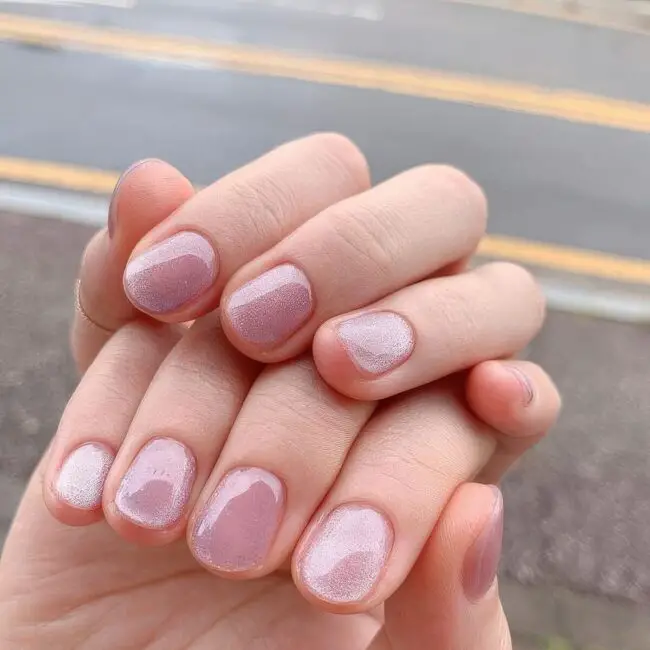 Glossy Nude Nail Appeal