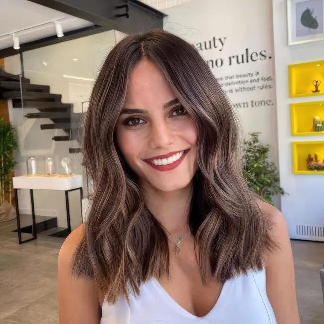 Tousled Chocolate Waves