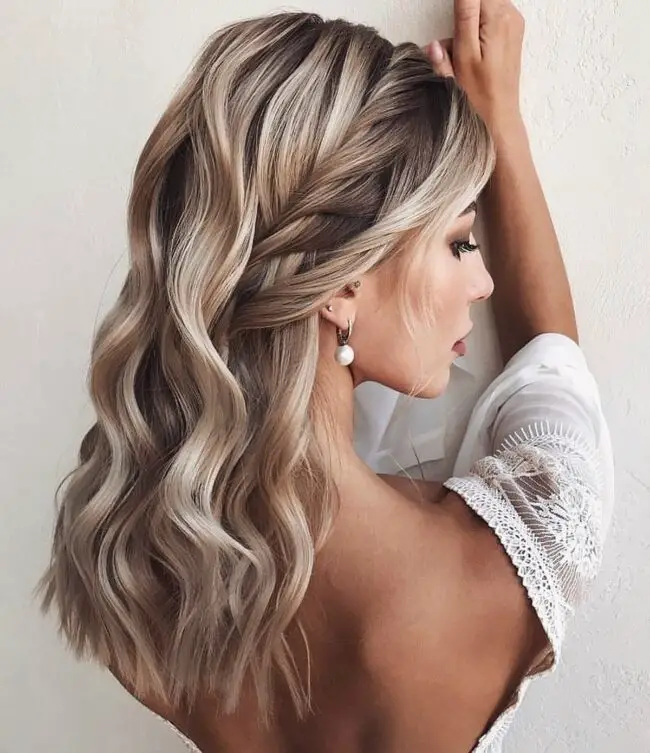 Romantic Side-Swept Braid