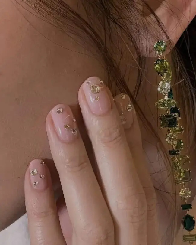 Glimmering Nail Art Magic